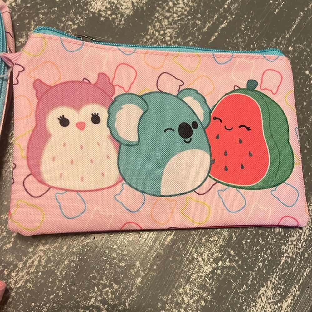 NWT 3 piece Squishmallow backpack set - Picture 3 of 4